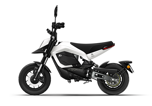 moto électrique Tromox Mino blanc